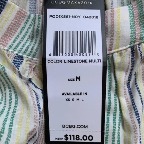 New BCBG Ruffle Halter Top - Picture 5 of 5